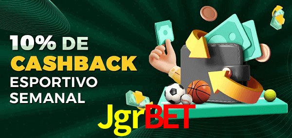 10% de bônus de cashback na Jgrbet